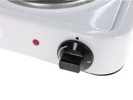 Плитка электрическая ЗЛАТА 114 Т белая